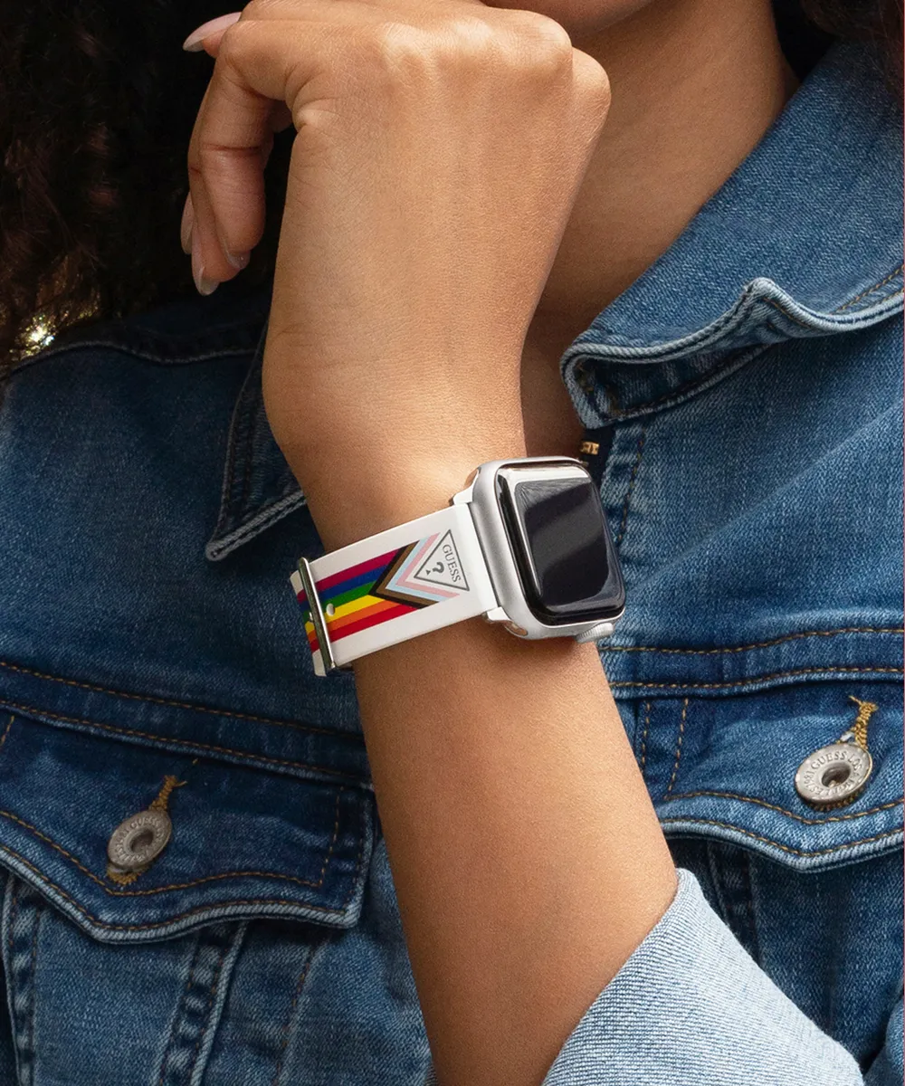 Guess Womens Silicone Watches GUESS APPLE BAND (38MM-40MM)