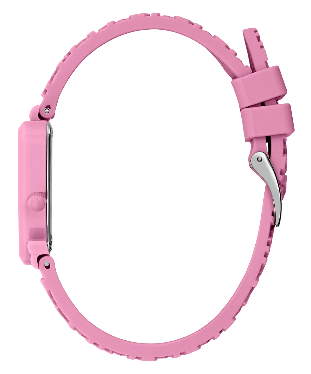 Guess Womens Silicone Watches GUESS Ladies Pink Analog Watch
