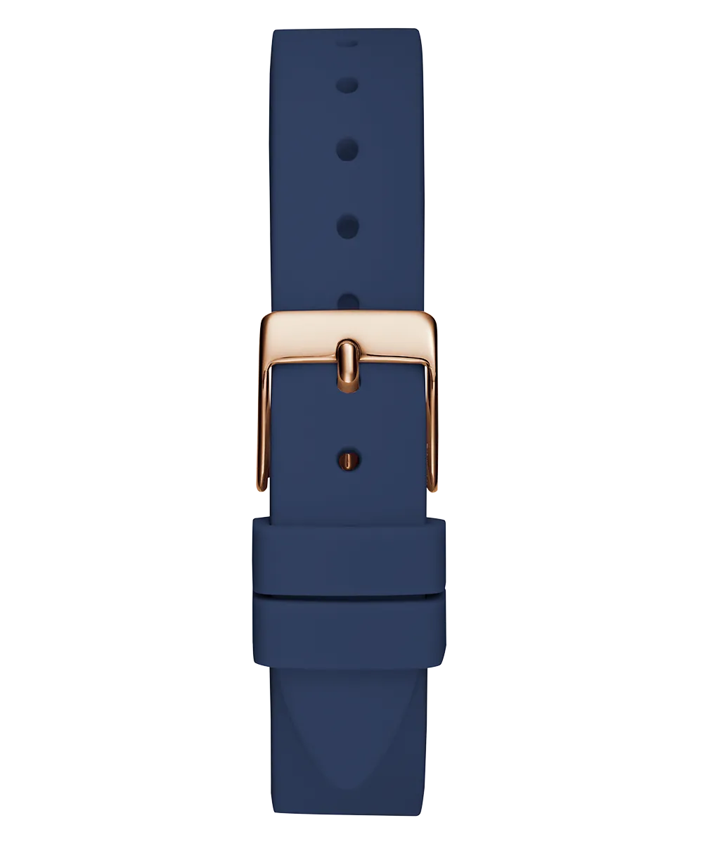 Guess Womens Silicone Watches GUESS Ladies Rose Gold Tone Analog Watch Box Set