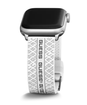 Guess Womens Silicone Watches GUESS Logo Silicone Band for Apple 38-40 mm Watch