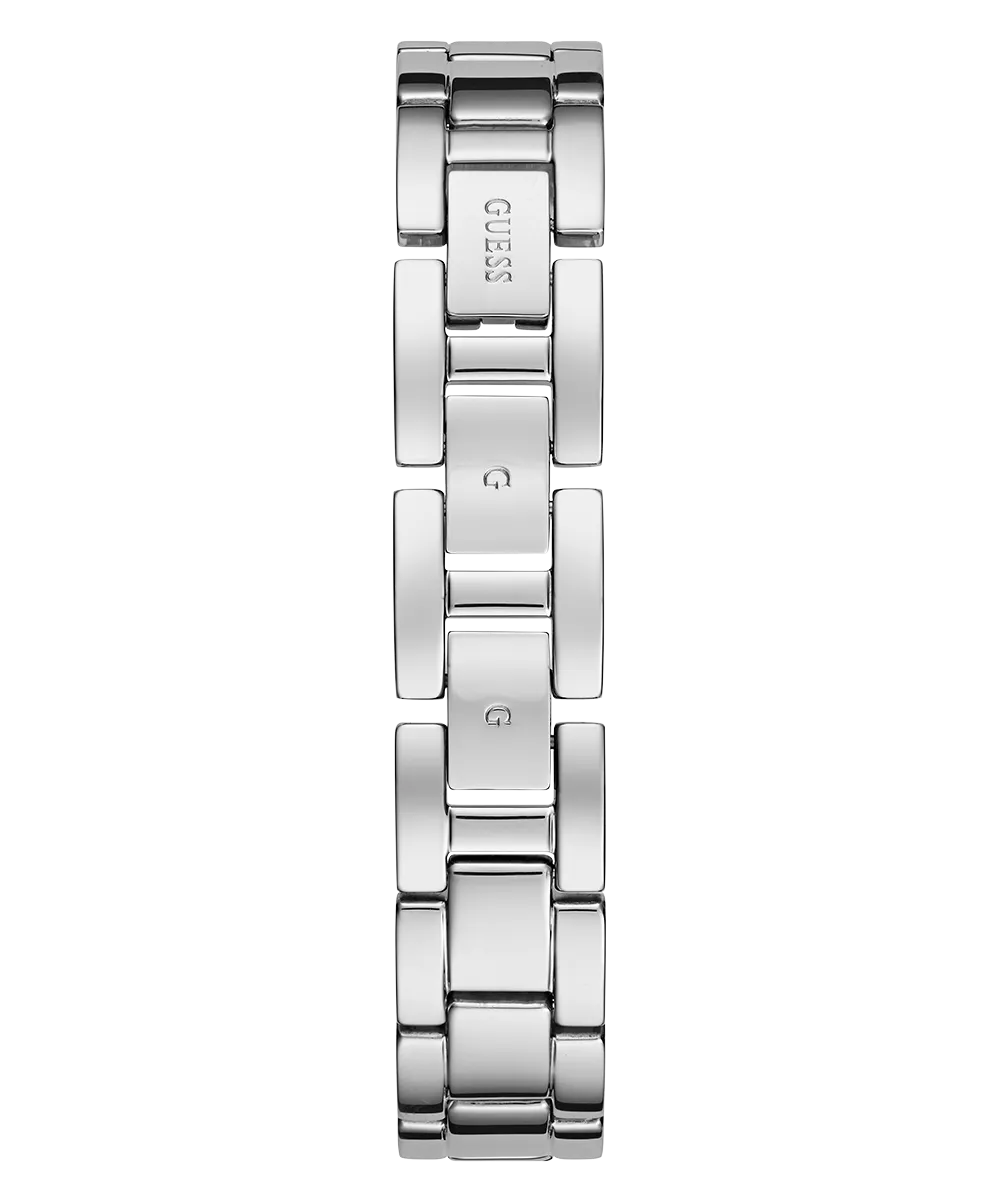 Guess Womens/Mens Silver Watches GUESS Ladies Silver Tone Analog Watch Box Set