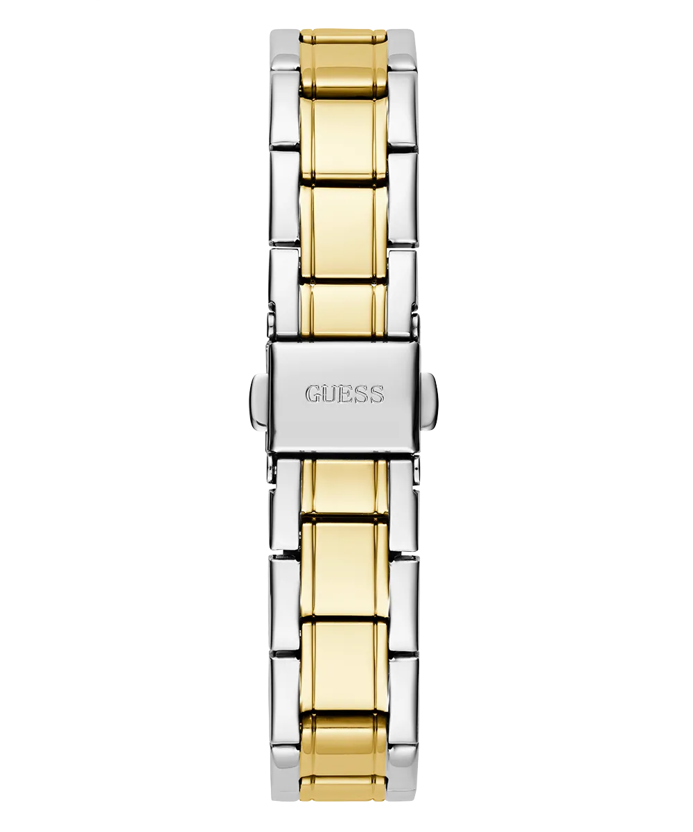 Guess Womens/Mens Silver Watches GUESS Ladies Silver Tone/Gold Tone Analog Watch