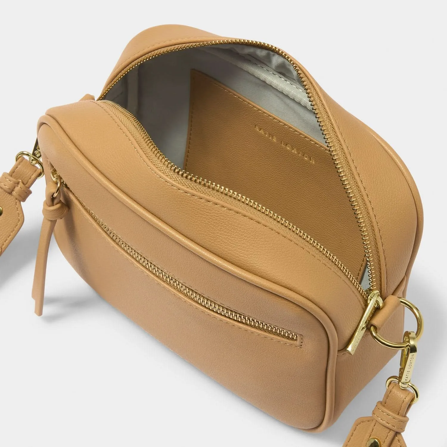 Katie Loxton Camel Hallie Crossbody Bag KLB3712 Katie Loxton Jewelry And Accessories