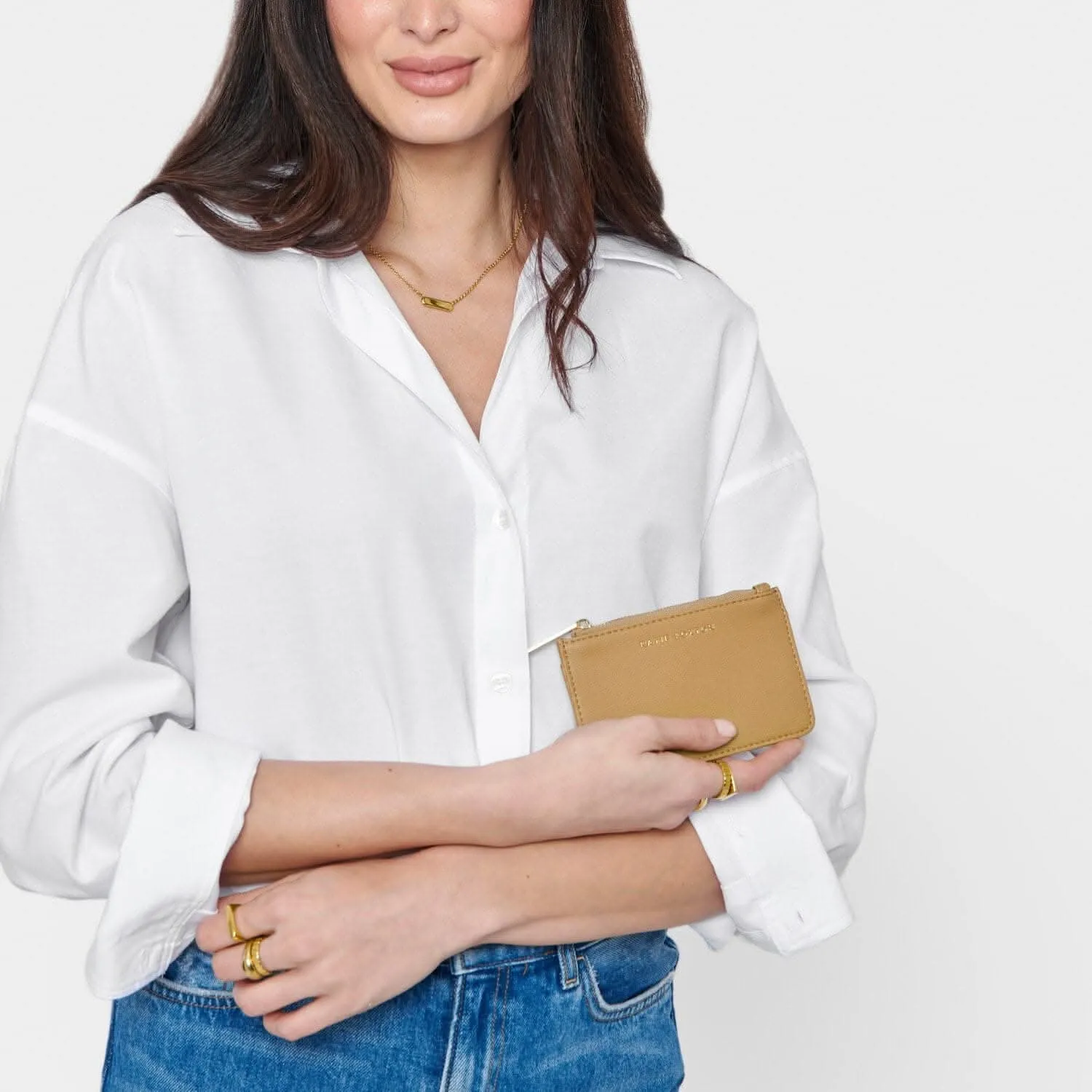 Katie Loxton Camel Hana Coin And Card Holder KLB3594 Katie Loxton Jewelry And Accessories