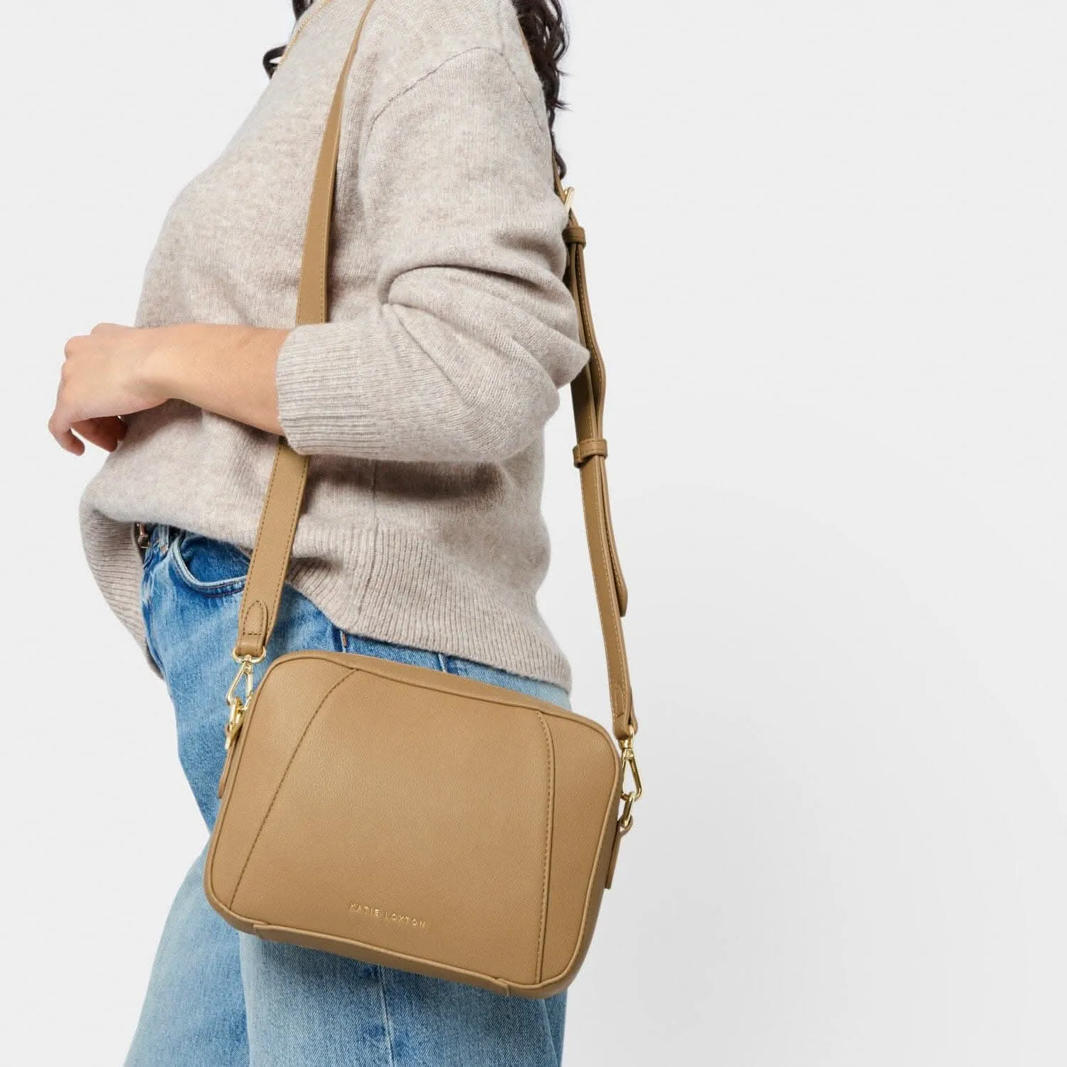 Katie Loxton Caramel Hana Crossbody Bag KLB3618 Katie Loxton Jewelry And Accessories
