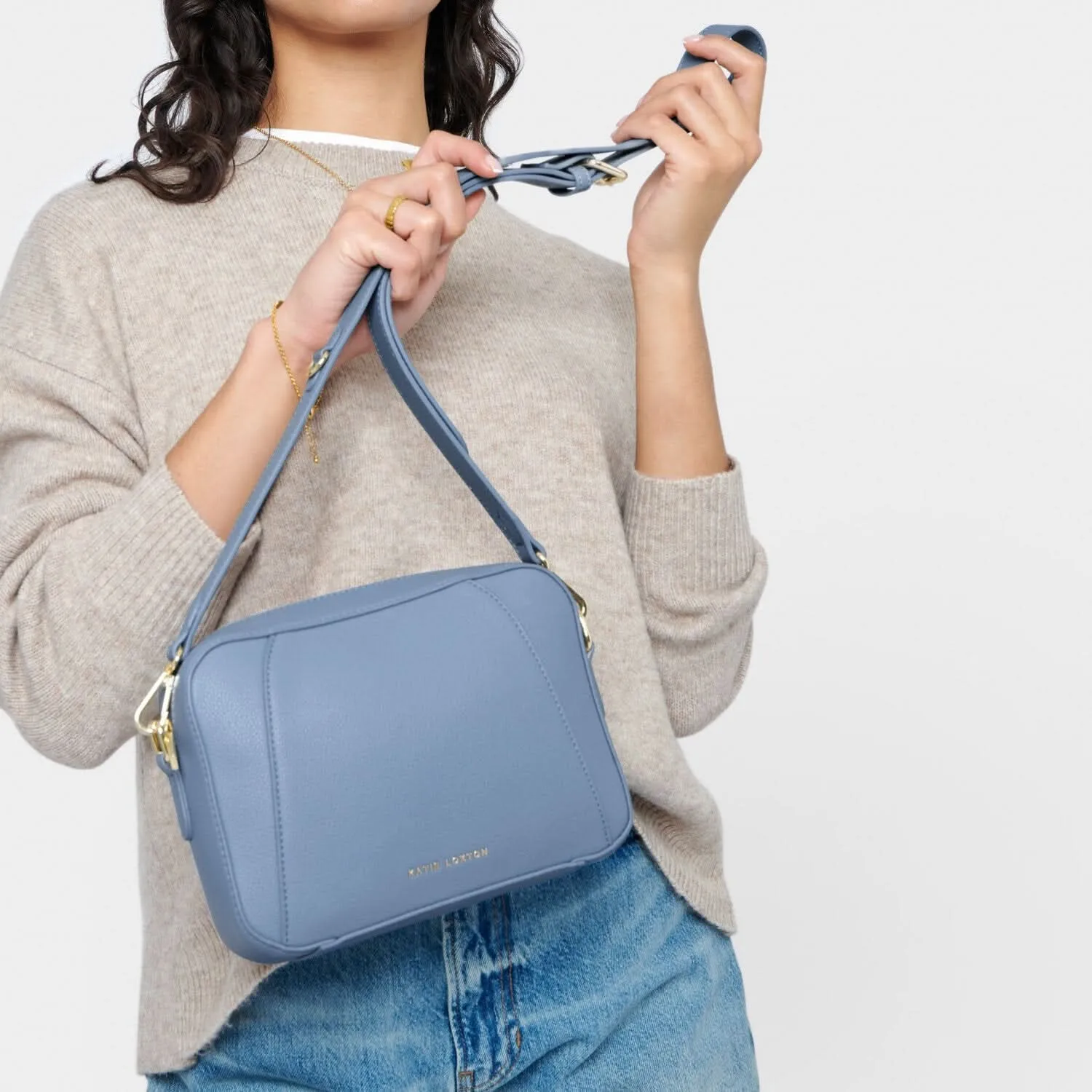 Katie Loxton Cornflower Blue Hana Crossbody Bag KLB3617 Katie Loxton Jewelry And Accessories
