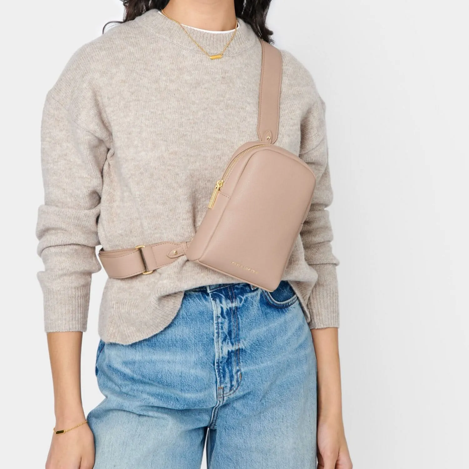 Katie Loxton Nude Pink Kaite Sling Bag KLB3696 Katie Loxton Jewelry And Accessories