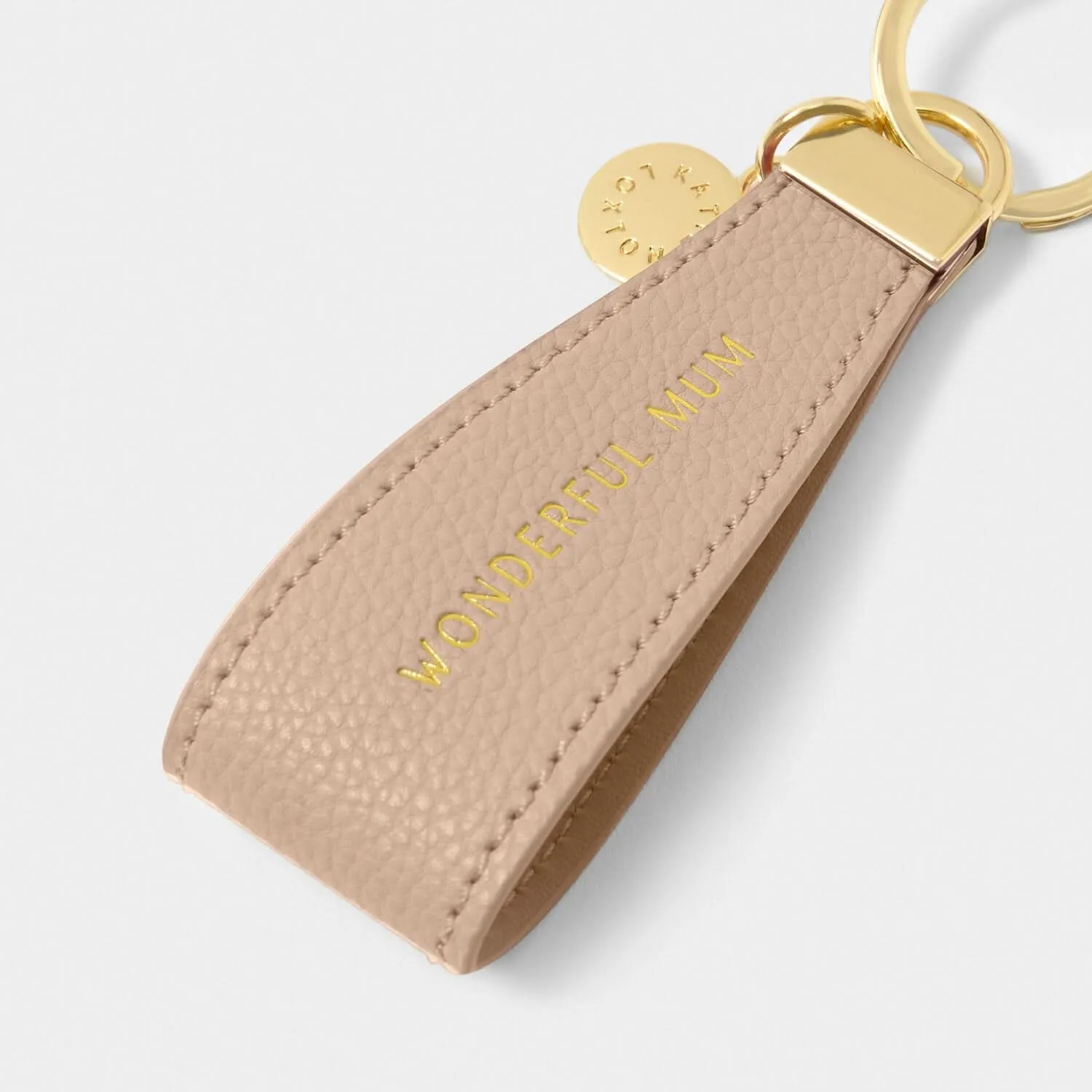 Katie Loxton Sentiment "Wonderful Mum" Loop Keyring KLB3784 Katie Loxton Jewelry And Accessories