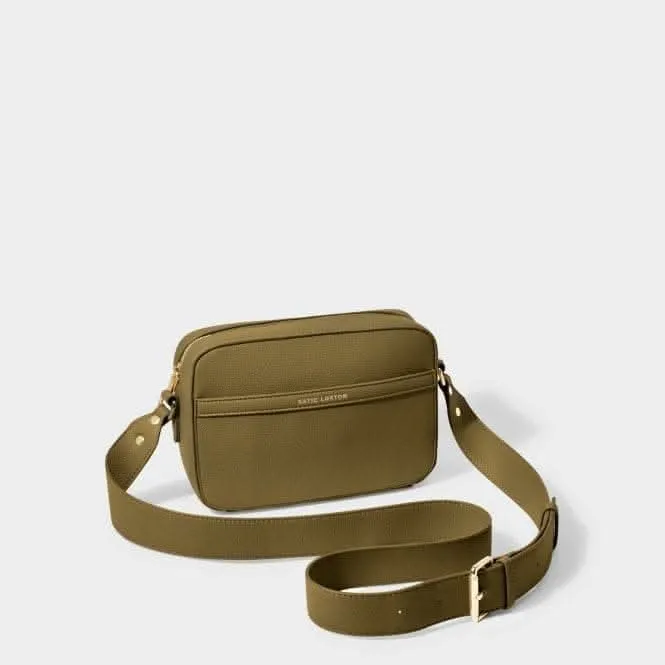 Khaki Cleo Crossbody Bag KLB2837 Katie Loxton Jewelry And Accessories