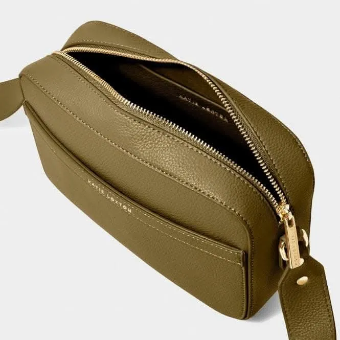 Khaki Cleo Crossbody Bag KLB2837 Katie Loxton Jewelry And Accessories
