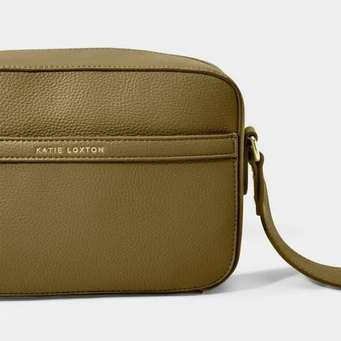 Khaki Cleo Crossbody Bag KLB2837 Katie Loxton Jewelry And Accessories