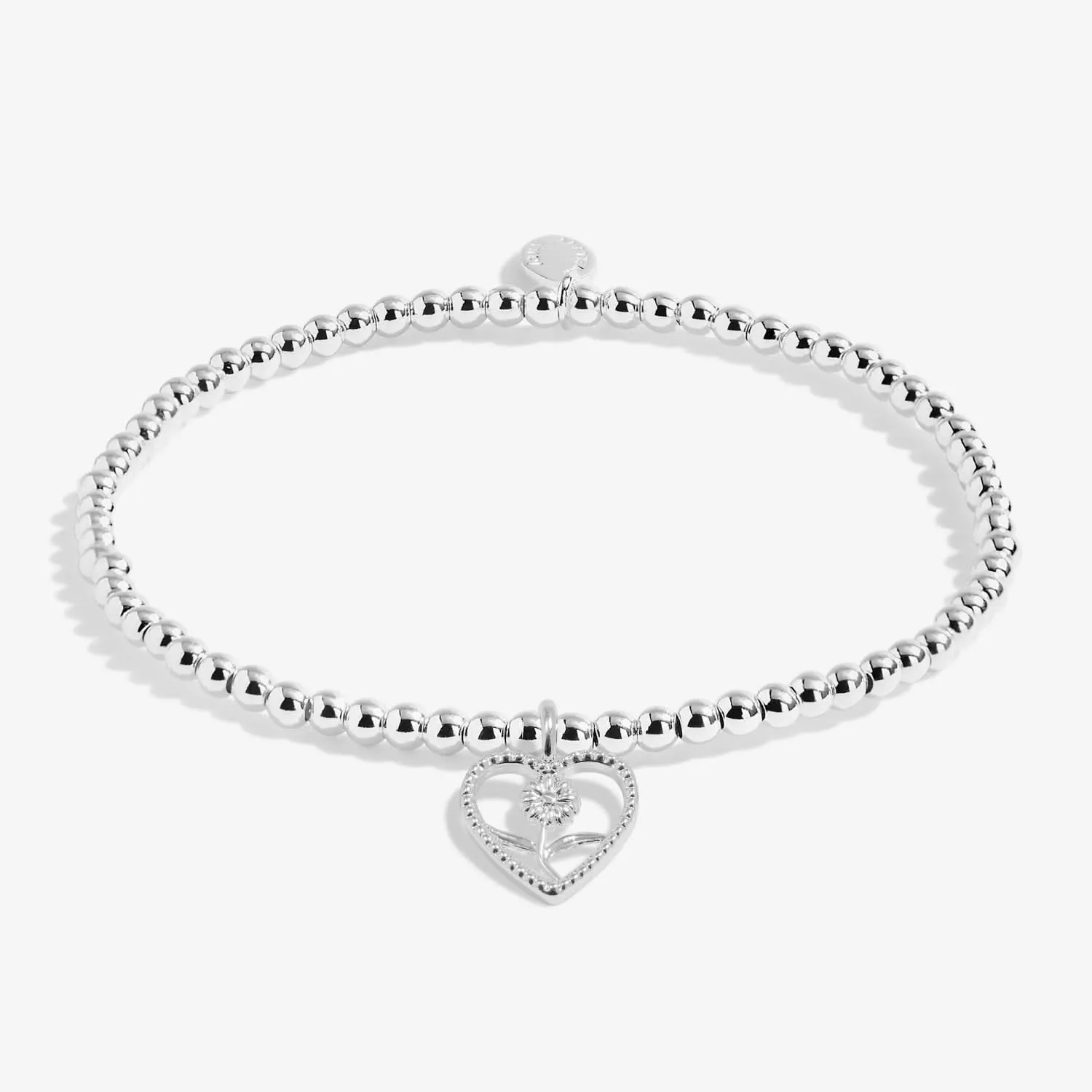 Kids A Little If Friends Were Flowers Id Pick You Silver Plated Bracelet C766 Joma Jewellery