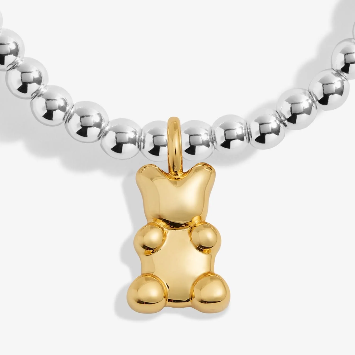 Kids A Little Oh So Sweet Silver Gold Plated Bracelet C773 Joma Jewellery