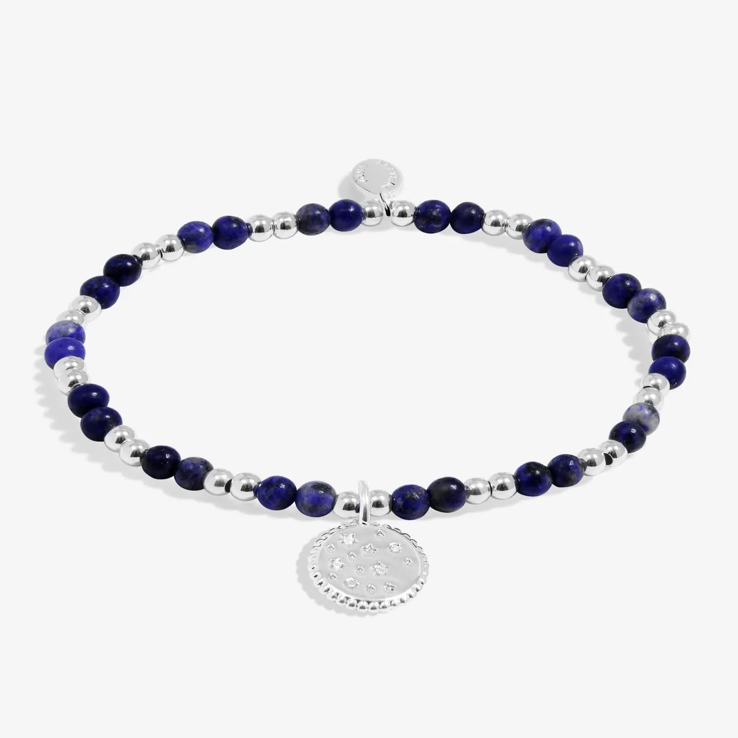 Kids A Little September Birthstone Silver Plated Bracelet C790 Joma Jewellery
