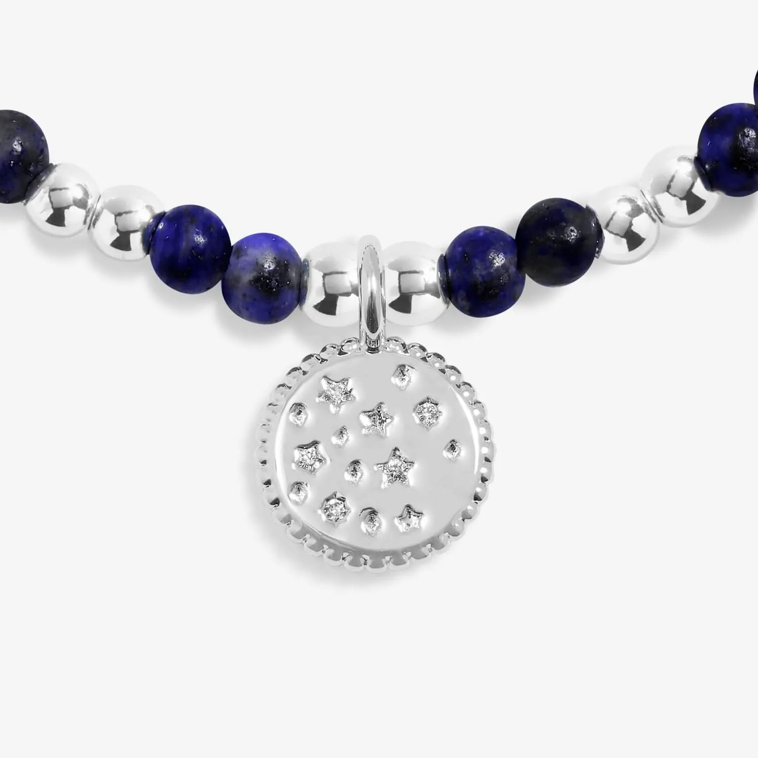 Kids A Little September Birthstone Silver Plated Bracelet C790 Joma Jewellery