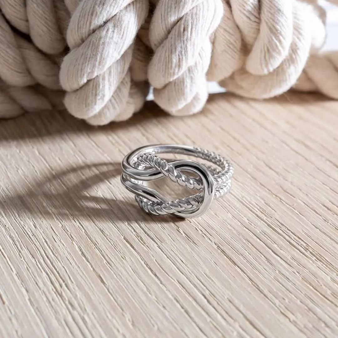 Kit Heath Marina Rope Knot Ring 21071RP Kit Heath Jewelry And Accessories