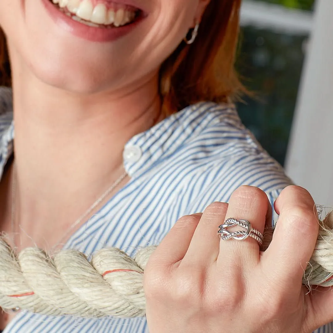 Kit Heath Marina Rope Knot Ring 21071RP Kit Heath Jewelry And Accessories