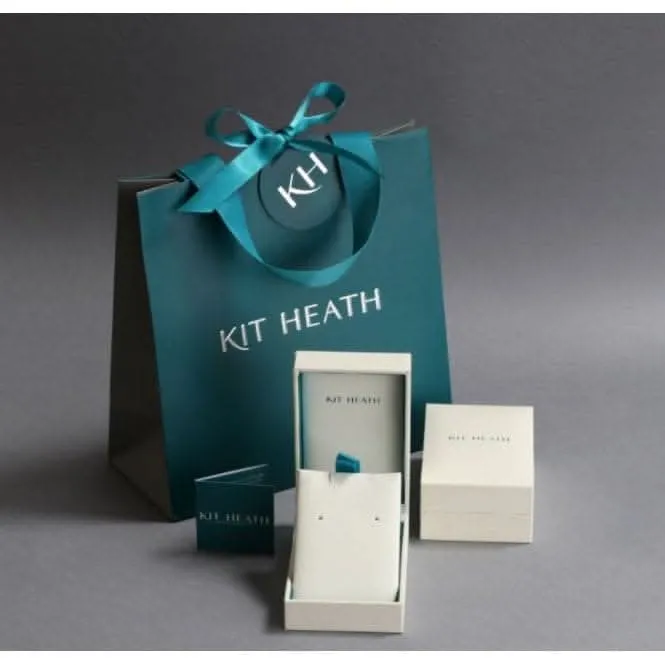 Kit Heath Miniature Sparkle Zirconia Sweet Heart 17" Necklace 90032CZ Kit Heath Jewelry And Accessories