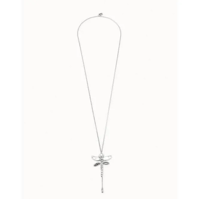 Longdragonfly Silver Metal Necklace Unode50 Jewelry And Accessories