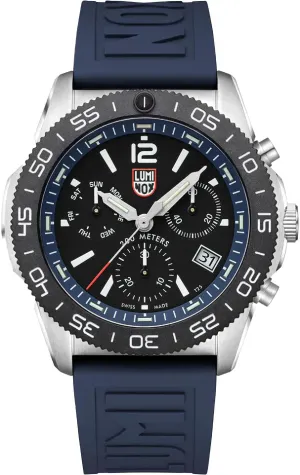 Luminox Watches Luminox Sea Pacific Diver Chronograph 3140 Black Blue Watch
