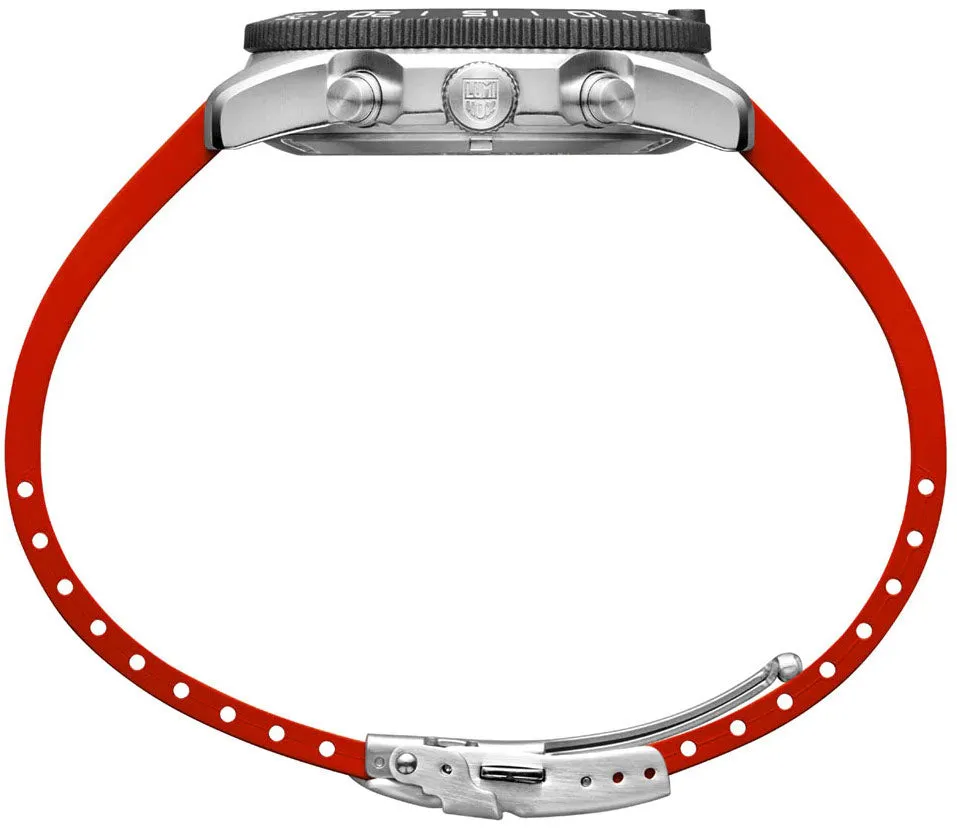 Luminox Watches Luminox Sea Pacific Diver Chronograph 3140 Black Red Watch