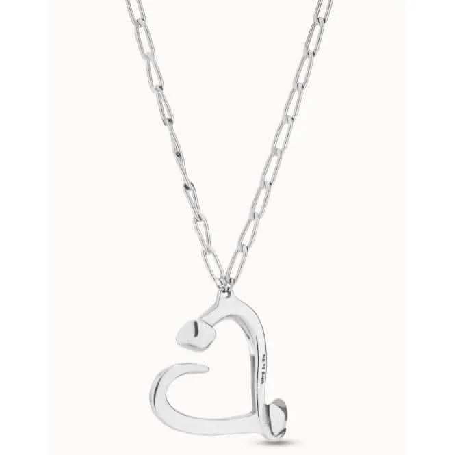 Matching Silver Metal Necklace Unode50 Jewelry And Accessories