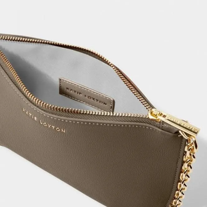 Mink Astrid Chain Clutch KLB2978 Katie Loxton Jewelry And Accessories