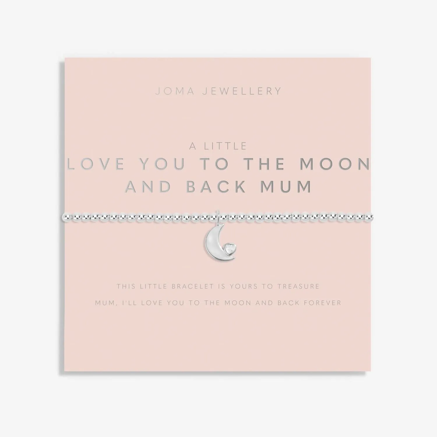 Mother's Day A Little Love You To the Moon And Back Mum Bracelet 8514 Joma Jewellery