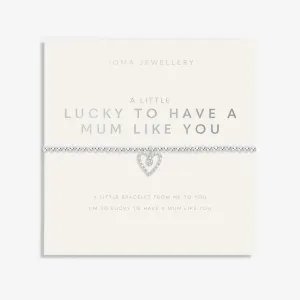 Mother's Day A Little Lucky To Have A Mum Like You Bracelet 8515 Joma Jewellery