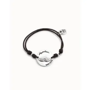 Mr. Moustache Silver Leather Bracelet Unode50 Jewelry And Accessories