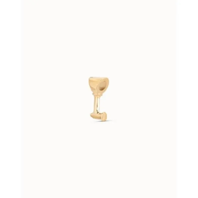 My L Golden Metal Charm Unode50 Jewelry And Accessories