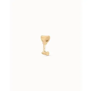 My L Golden Metal Charm Unode50 Jewelry And Accessories