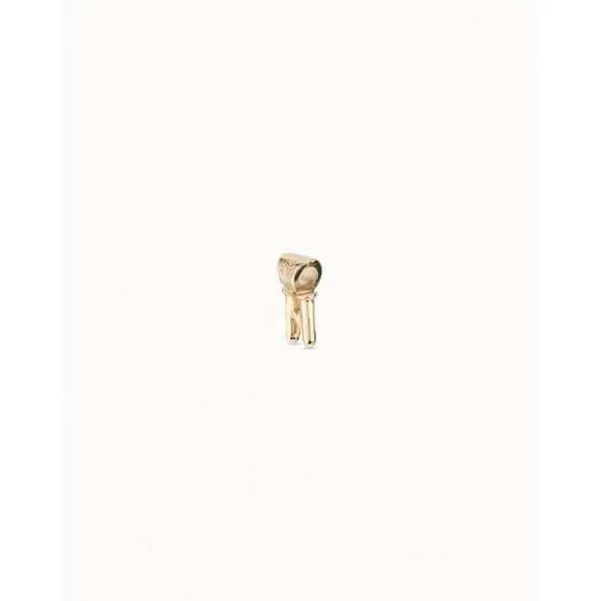 My M Golden Metal Charm Unode50 Jewelry And Accessories