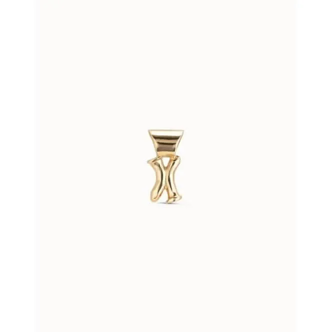 My X Golden Metal Charm Unode50 Jewelry And Accessories
