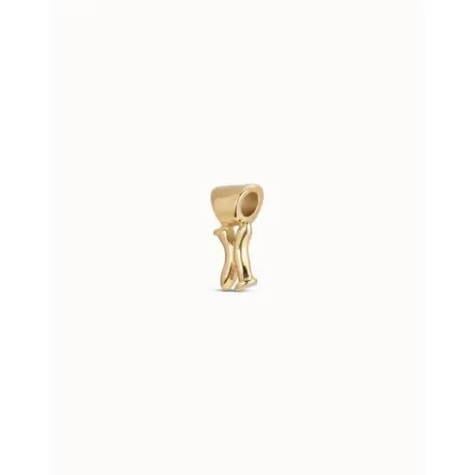 My X Golden Metal Charm Unode50 Jewelry And Accessories