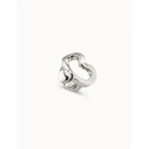 Nailed Heart Silver Metal Ring Unode50 Jewelry And Accessories
