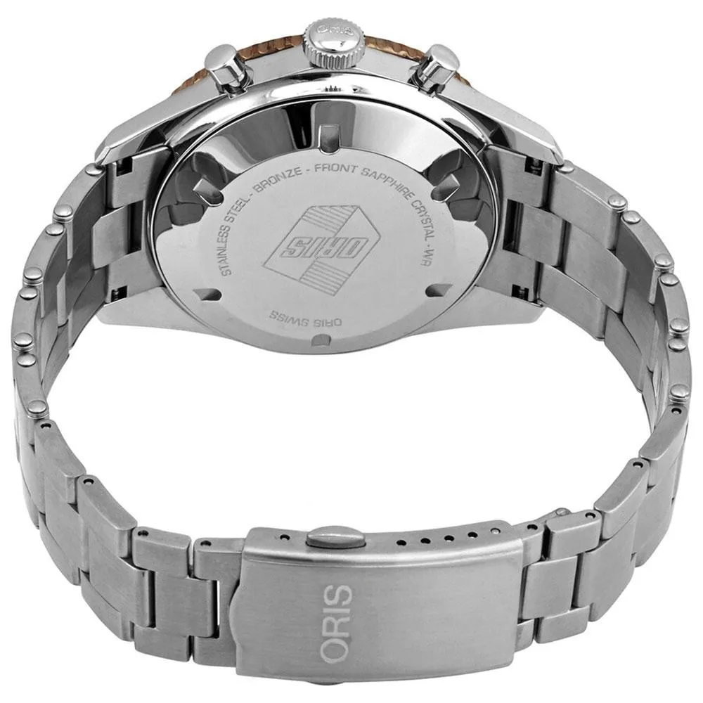 Oris Divers Sixty-Five Automatic Chronograph Stainless Steel Black Dial Mens Watch 771 7744 4354-MB Oris Watches