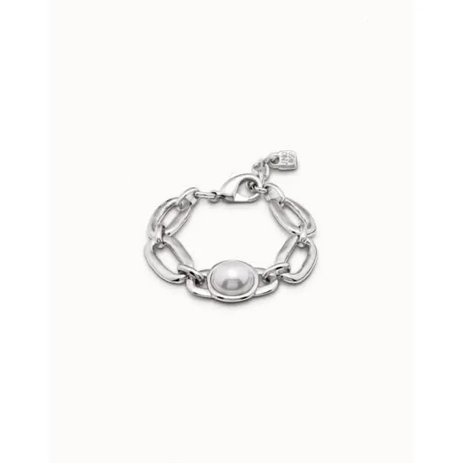 Ovni White Metal Pearl Shell Bracelet Unode50 Jewelry And Accessories