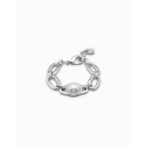 Ovni White Metal Pearl Shell Bracelet Unode50 Jewelry And Accessories