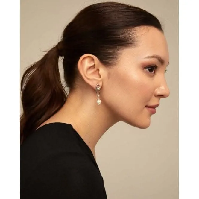 Pearl And Match Earrings PEN0918BPLMTL0U Unode50 Jewelry And Accessories