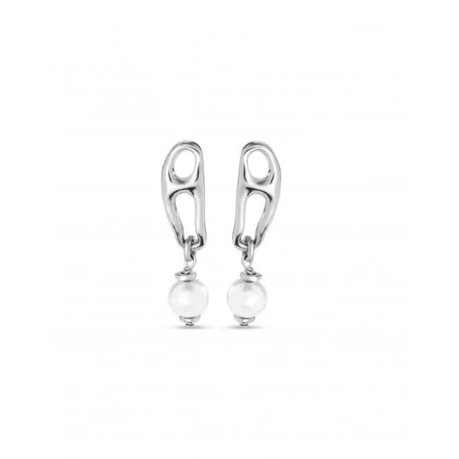Pearl And Match Earrings PEN0918BPLMTL0U Unode50 Jewelry And Accessories