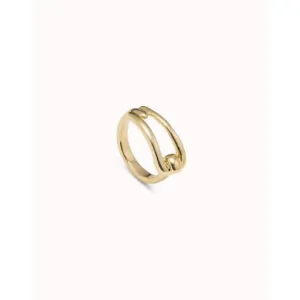 Prosperity Golden Brass Ring Unode50 Jewelry And Accessories