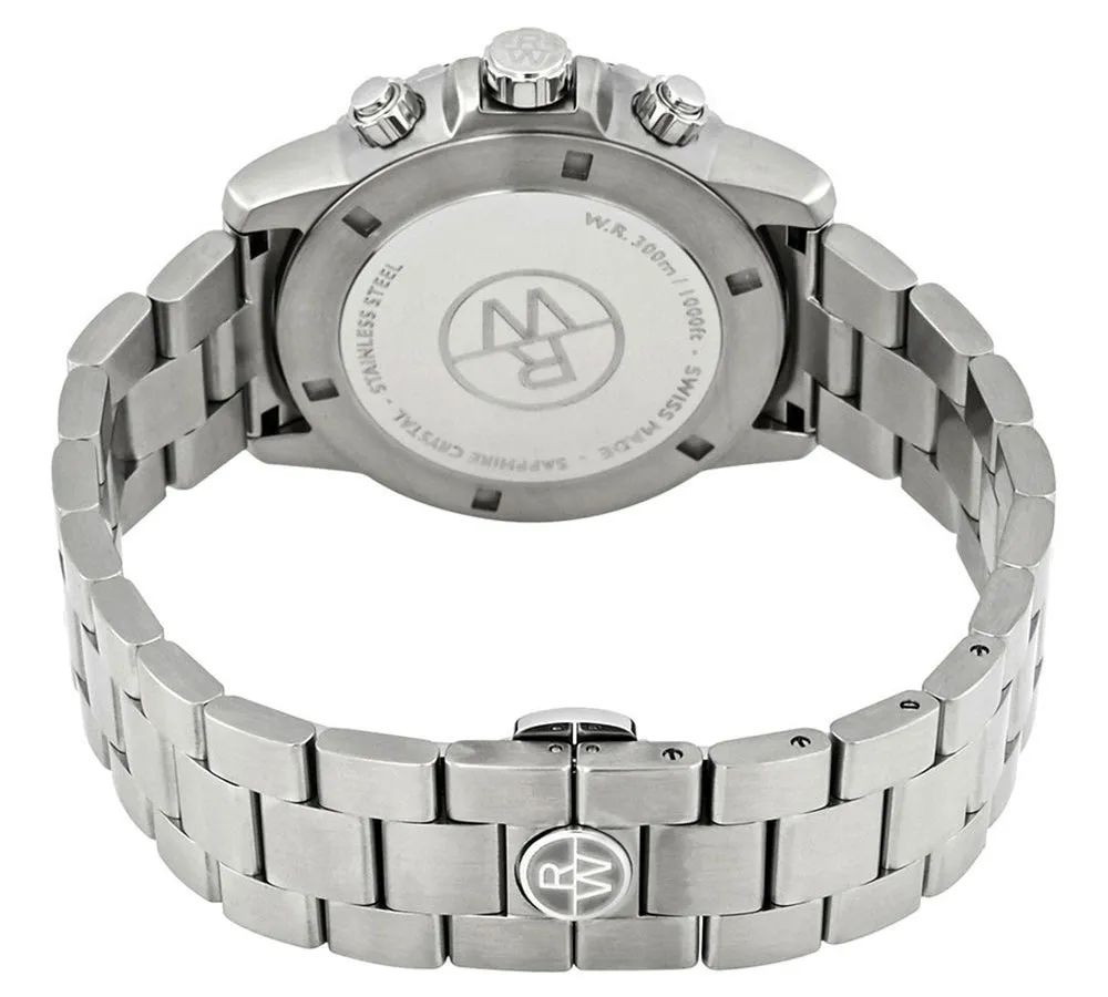 Raymond Weil Tango Chronograph Stainless Steel Silver Dial Date Quartz Divers Mens Watch 8570-ST3-65501 Raymond Weil Watches