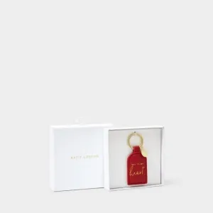 Red Beautifully Boxed Keyring Key To My Heart KLB2359 Katie Loxton Jewelry And Accessories