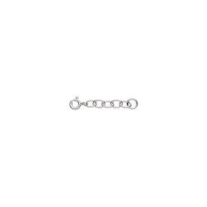Rhodium Plated 3cm Bracelet Extender KHBREX3 Kit Heath Jewelry And Accessories