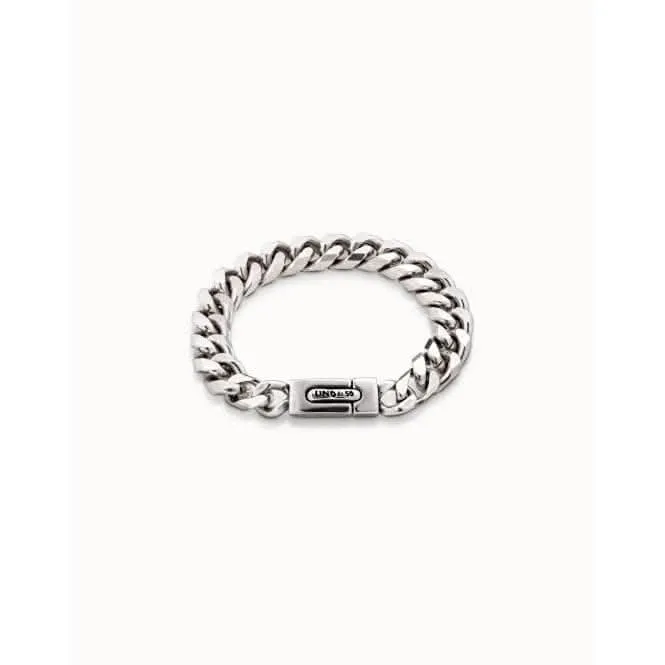 Robust Silver Metal Bracelet Unode50 Jewelry And Accessories