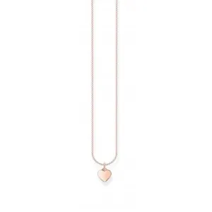 Rose Gold Heart Necklace KE2049-415-40 Thomas Sabo Necklaces