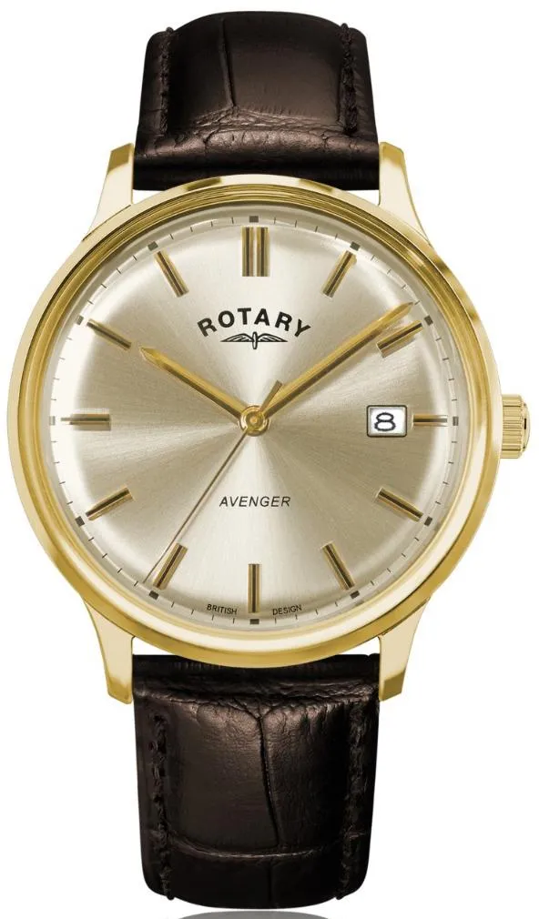 Rotary Watches Rotary Avenger Gold PVD Mens Watch