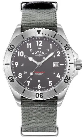 Rotary Watches Rotary Commando Mens Watch Pre-Order