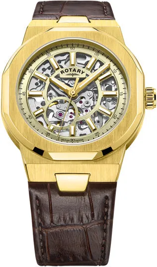 Rotary Watches Rotary Regent Skeleton Mens Watch Pre-Order